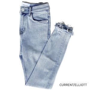 CURRENT ELLIOTT High Waist Ankle Skinny Jeans